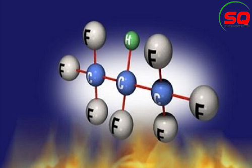 Cấu trúc phân tử của khí FM-200